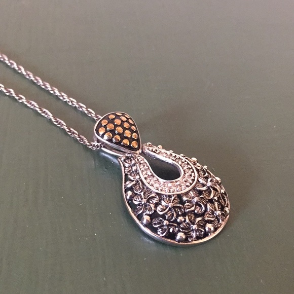 Sterling Silver Pendant Necklace - Picture 2 of 3